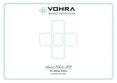 Vohra Wound Care Certification